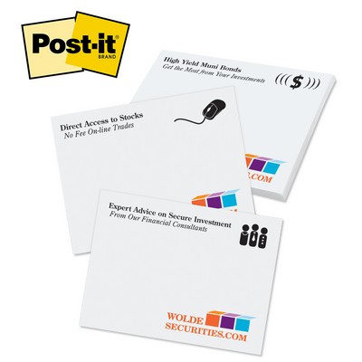 Post-it® Custom Printed Notes Changeable Copy